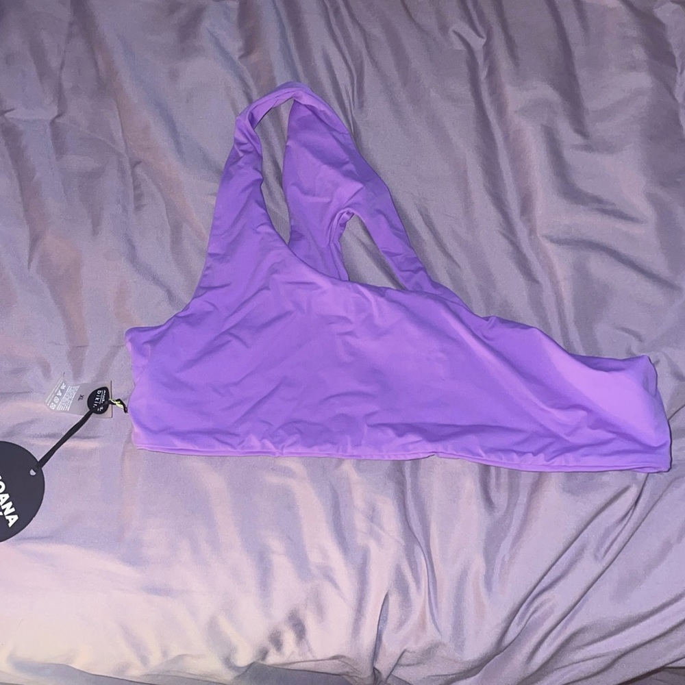 Moana bikini Grape Snacks 🍇 one shoulder bikini top